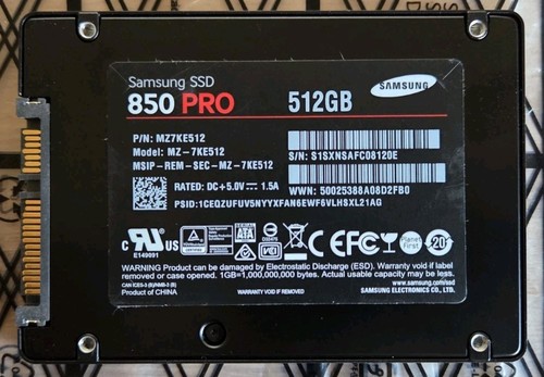 Samsung 850 pro - 512, sata