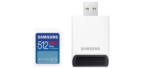 Samsung 512gb sdxc pro plus - samsung,